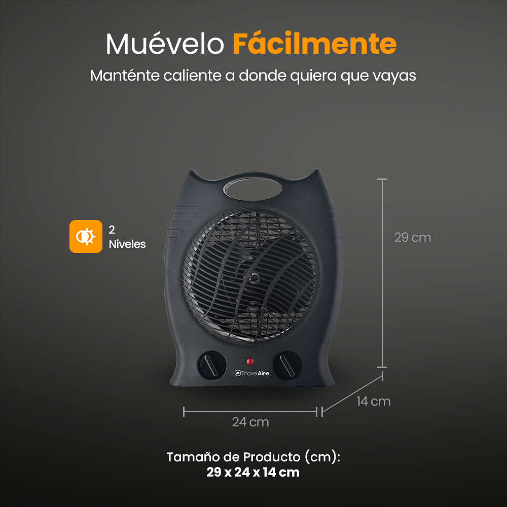 Calefactor Termoventilador TAE514 de Travel Aire - Image 4