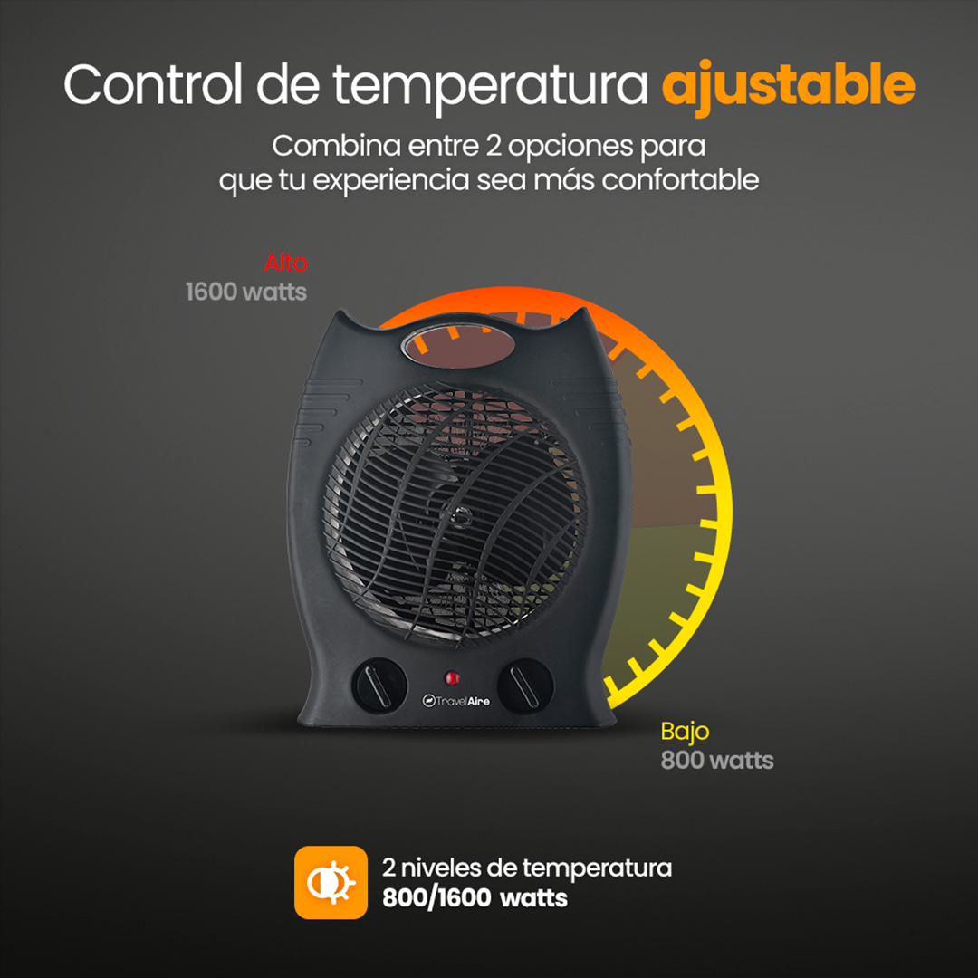 Calefactor Termoventilador TAE514 de Travel Aire - Image 2