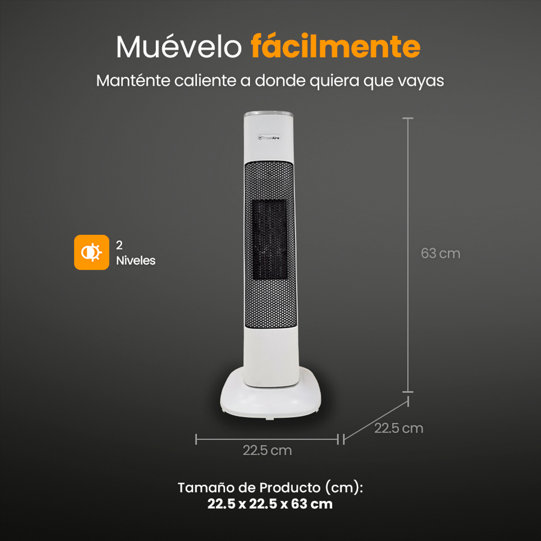 Calefactor Cerámico TAE516 de Travel Aire - Image 4